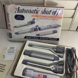 VIDAL SASSOON VINTAGE CURLING IRON SET